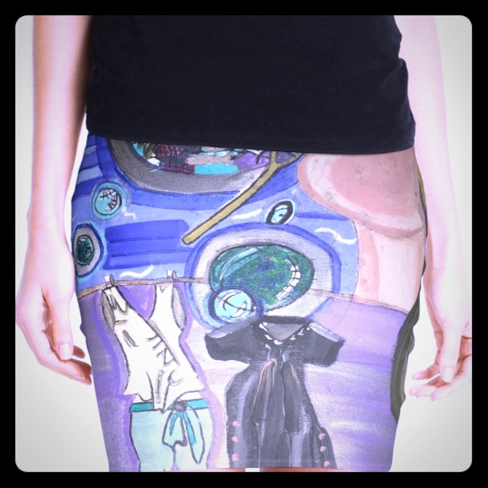 Bubble Girl Mini Skirt